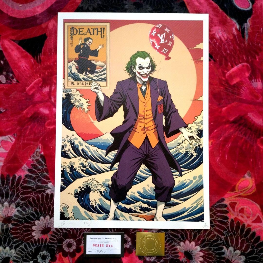 death nyc 世界限定100枚　JOEKER 浮世絵　マーベル