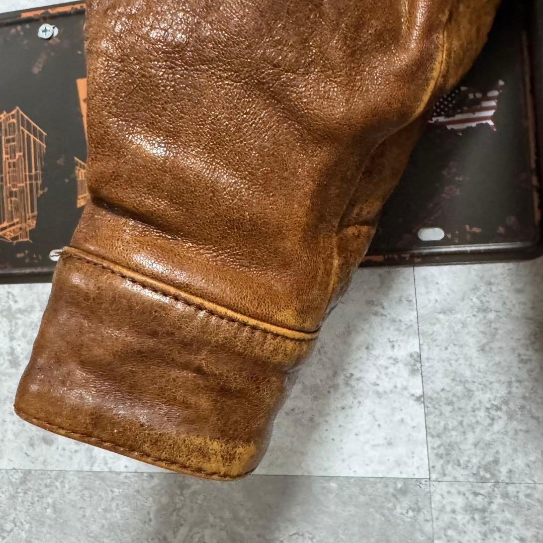 ゆ*と様 Golden Fleece G-1タイプ レザーフライトジャケット 本