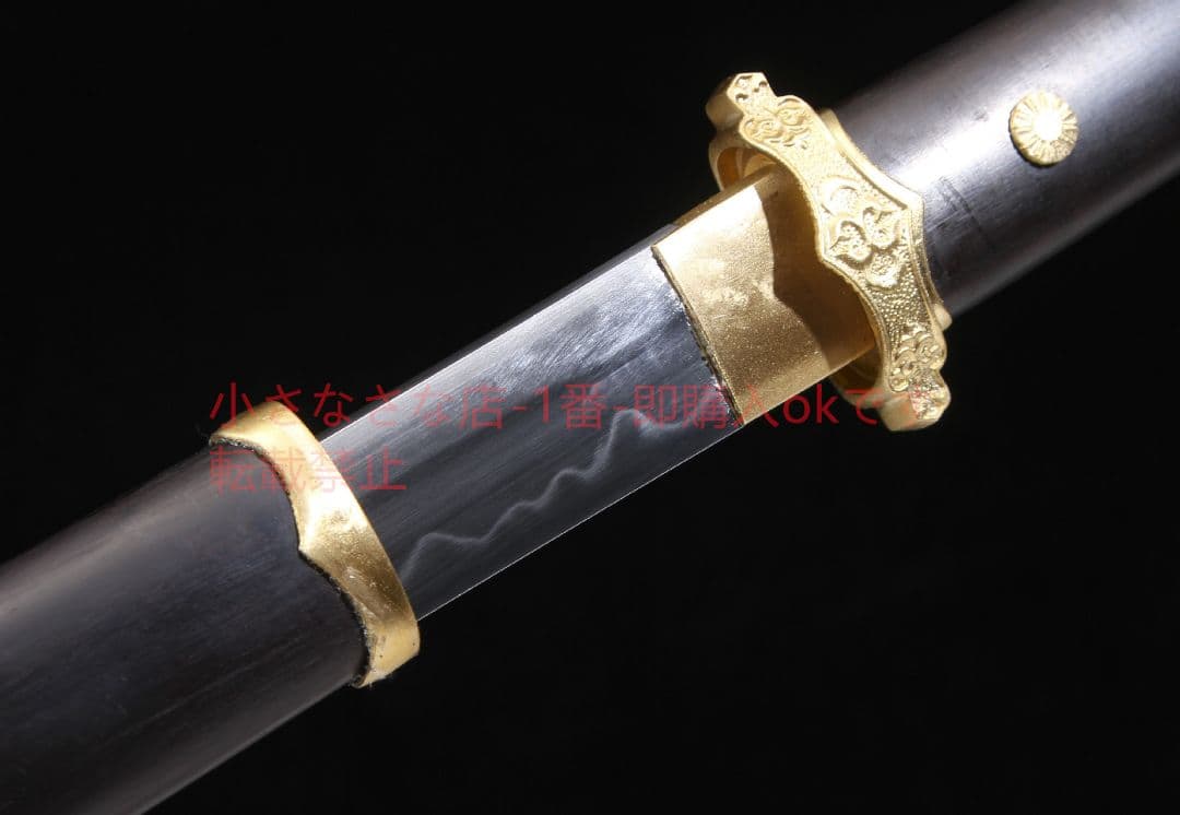 黒檀純銅唐横刀T 10焼刃 古兵器 武具 刀装具 日本刀 模造刀 居合刀