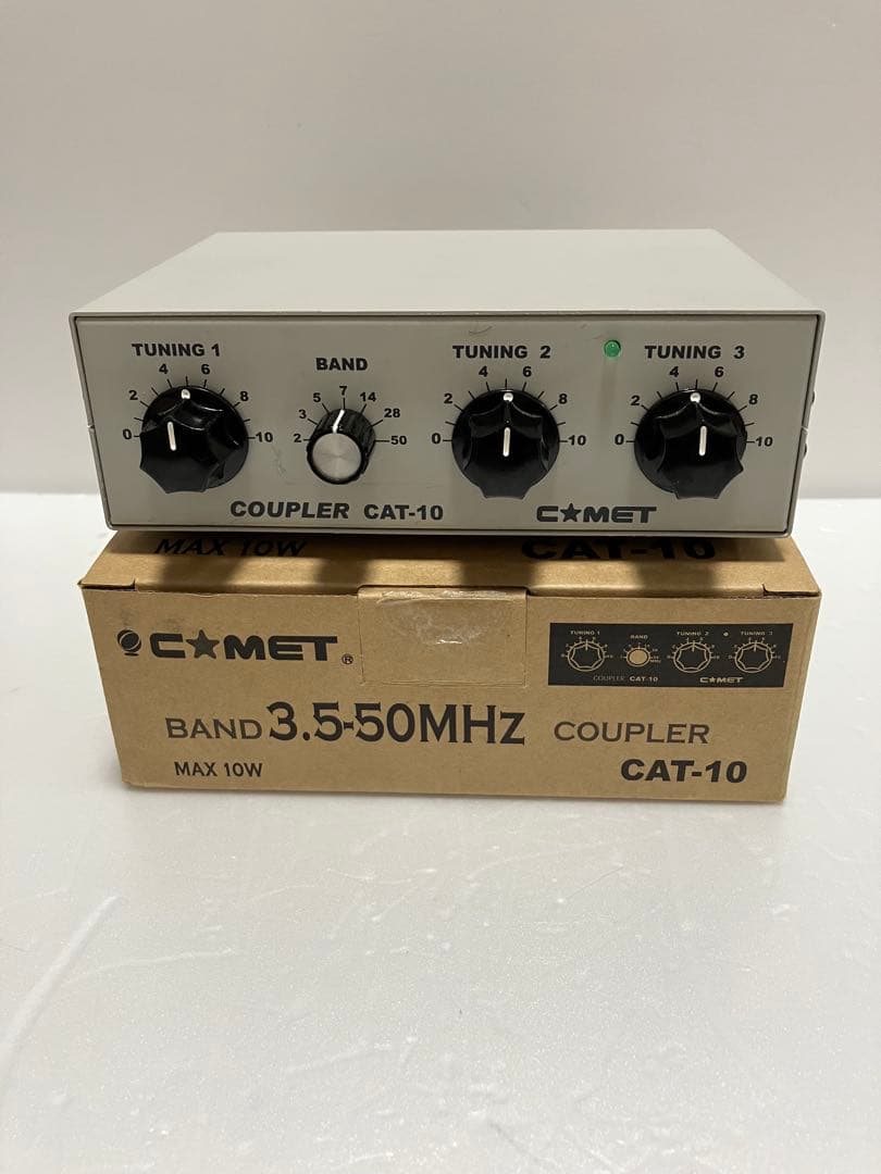 COMET CAT-10 アンテナカプラー 未使用ですが飾ってました
