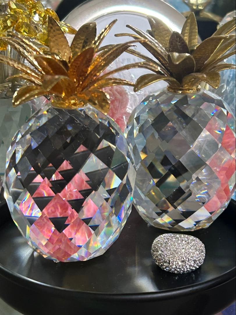 スワロフスキーパヴェリング14号➕スワロフスキーオマケ