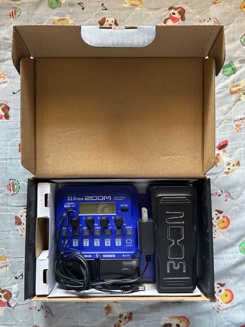 ギター ZOOM G1X FOUR  Blue IKEBE ORIGINAL