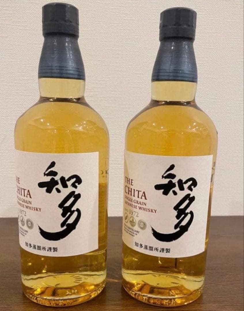 知多 THE CHITA グレーンウイスキー 700ml 2本