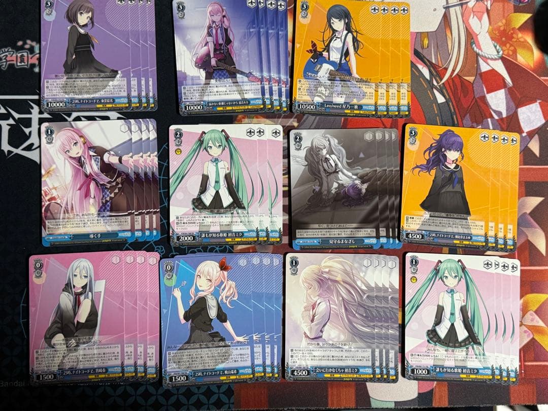 WS プロジェクトセカイ カラフルステージ！ Vol.1.2.3 RR以下4コン