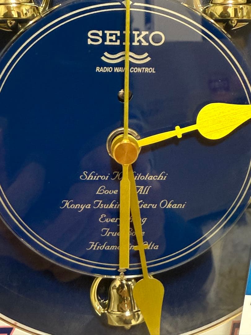 SEIKO からくり時計 ウェーブシンフォニー 電波時計 RE555S 音楽