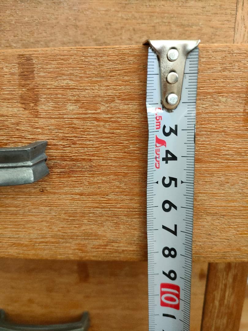 アンティーク サイドチェスト 袖机 書類棚 昭和レトロ