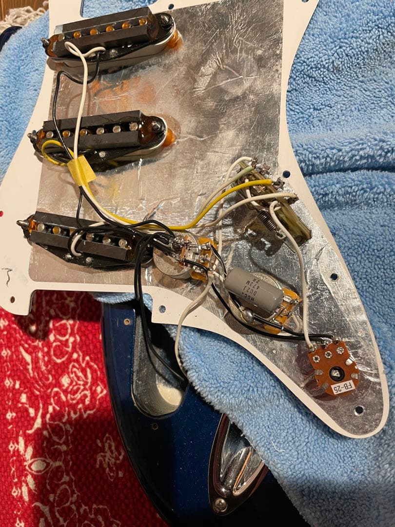 フェンダーメキシコ　スタンダードストラトキャスター　SONICターボブレンダー付