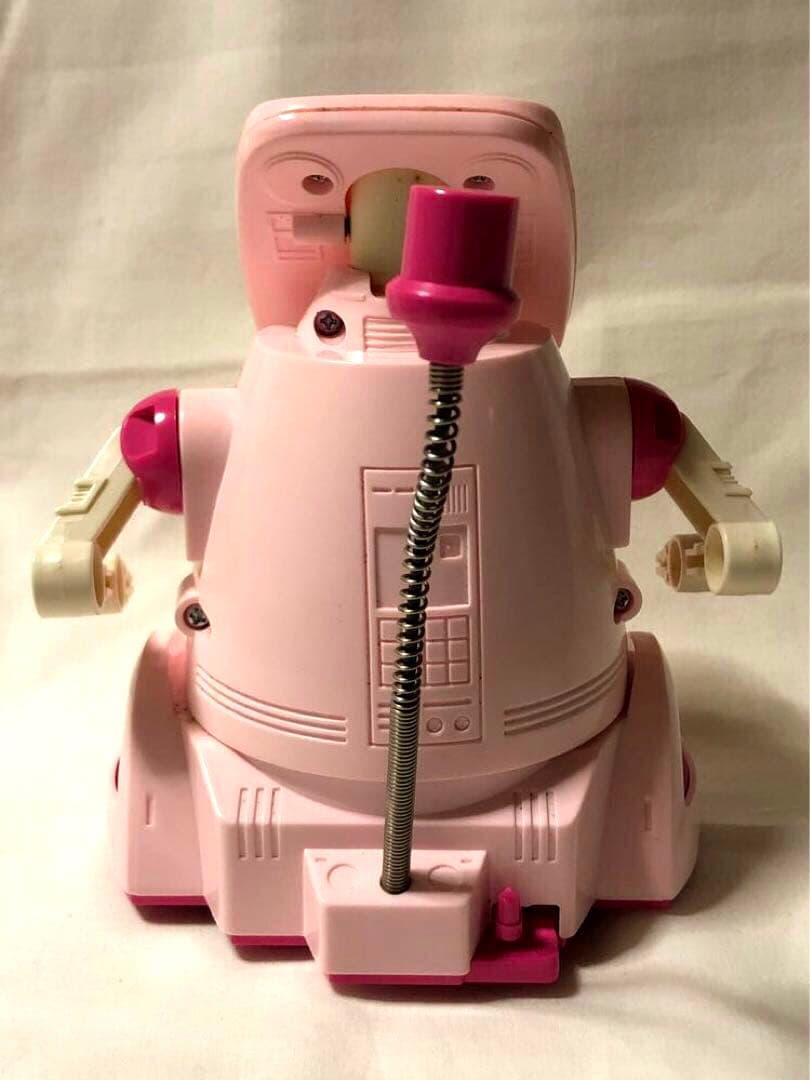 昭和レトロ　トミー　スチャラカボット　リアクションロボット　ピンク　希少