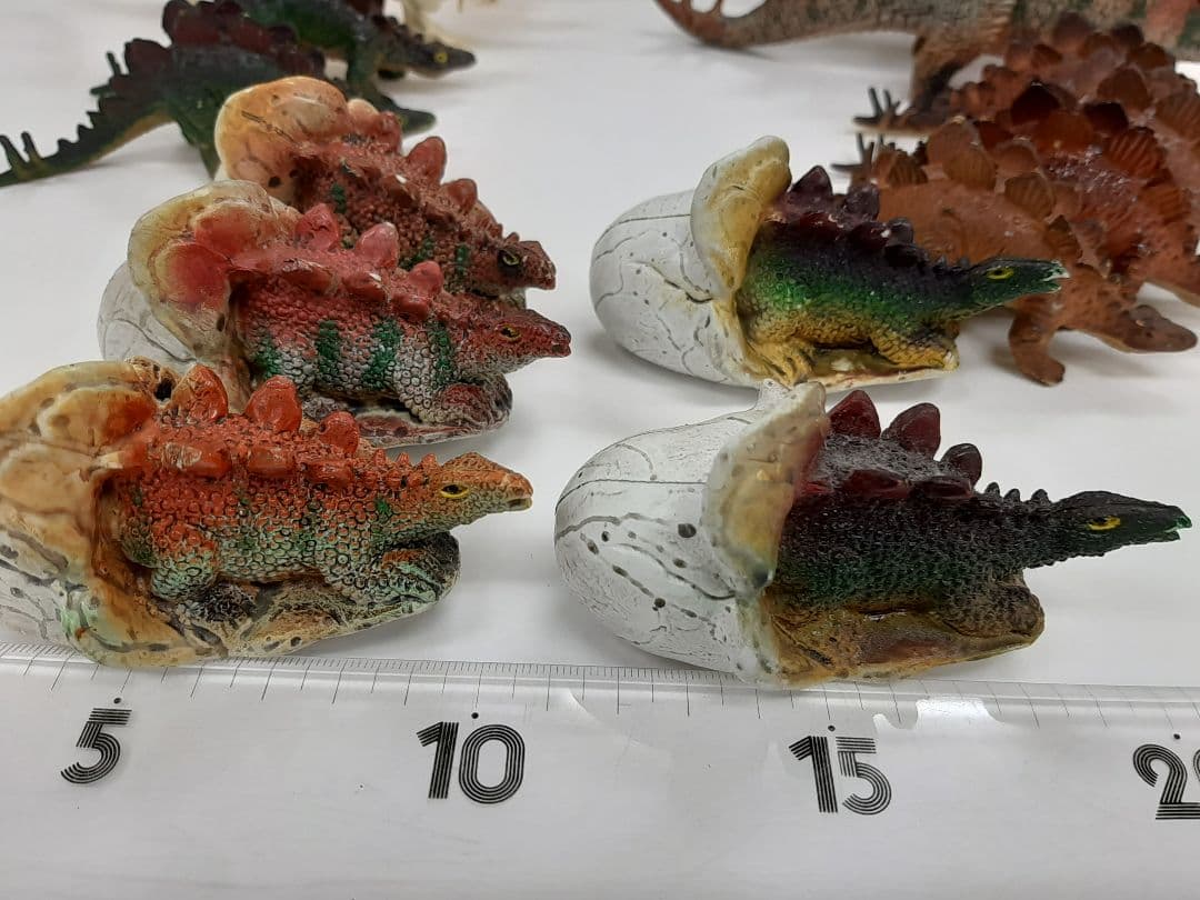 恐竜大量セットの確認用