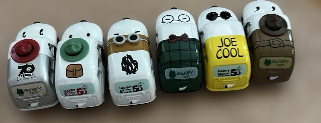 スヌーピー トミカ　ミニカー＆バス