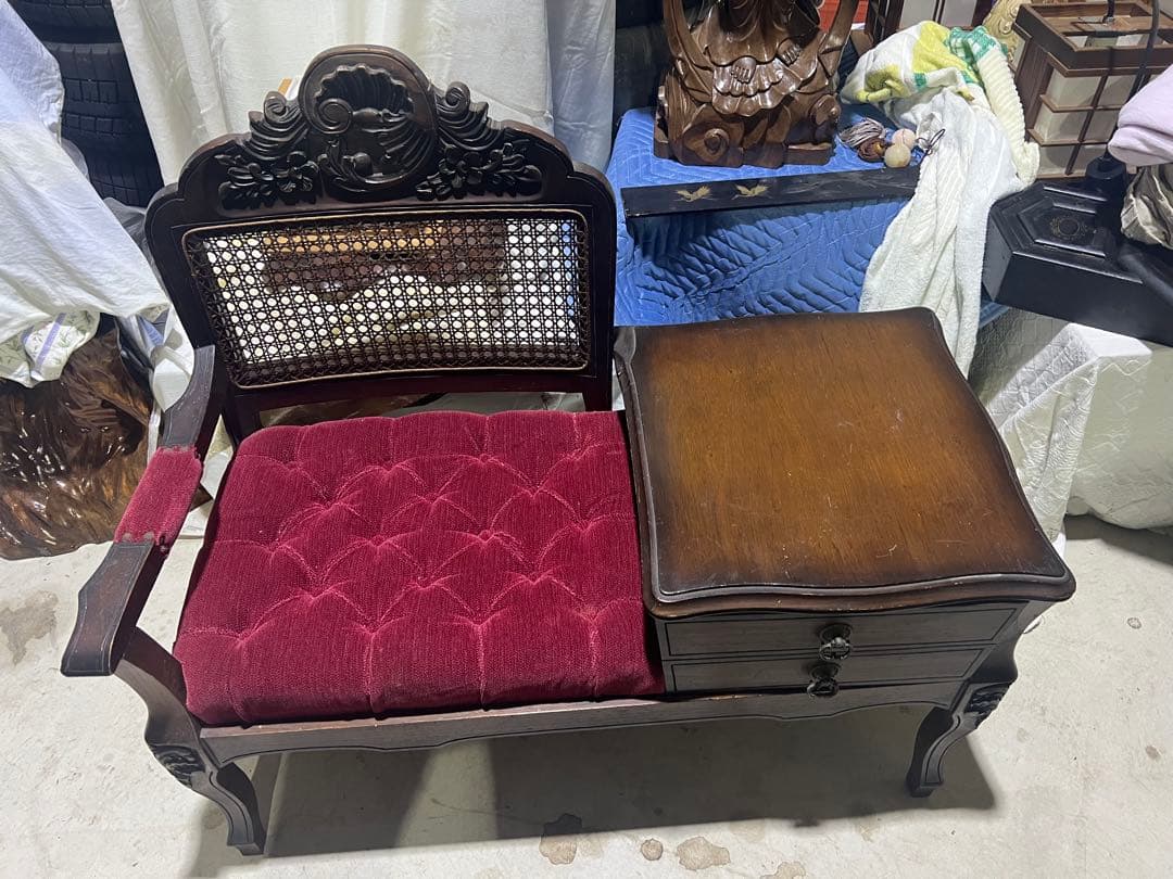 アンティークコレクター放出品　イタリアテレフォンチェア