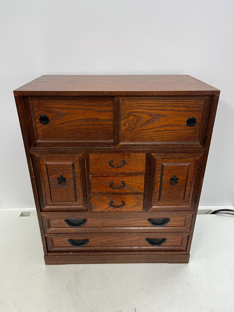 からくり箪笥　伝統工芸　日本文化センター　昭和レトロ　ヴィンテージ　f860