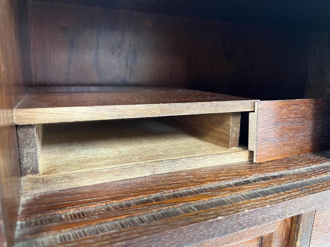 からくり箪笥　伝統工芸　日本文化センター　昭和レトロ　ヴィンテージ　f860