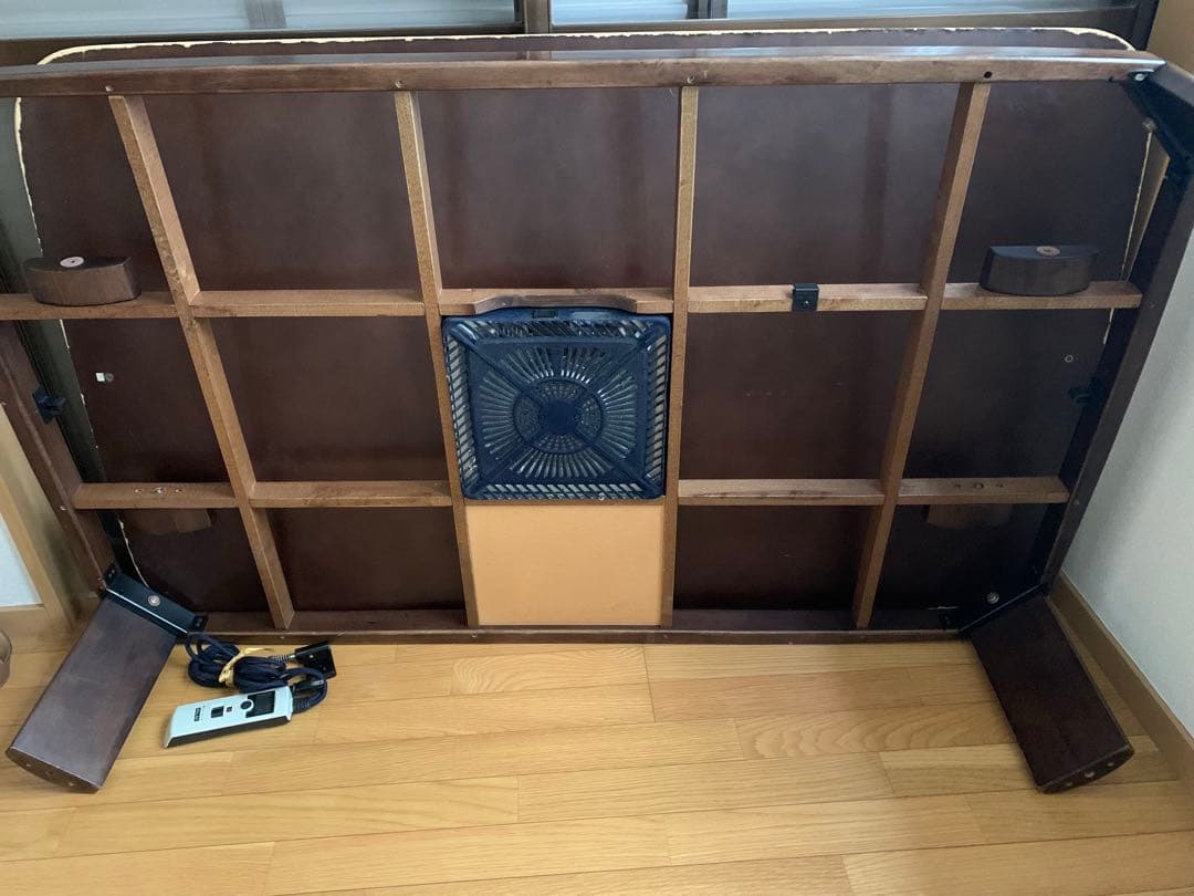 ダークブラウン 長方形 こたつ 150×90×35（送料込）