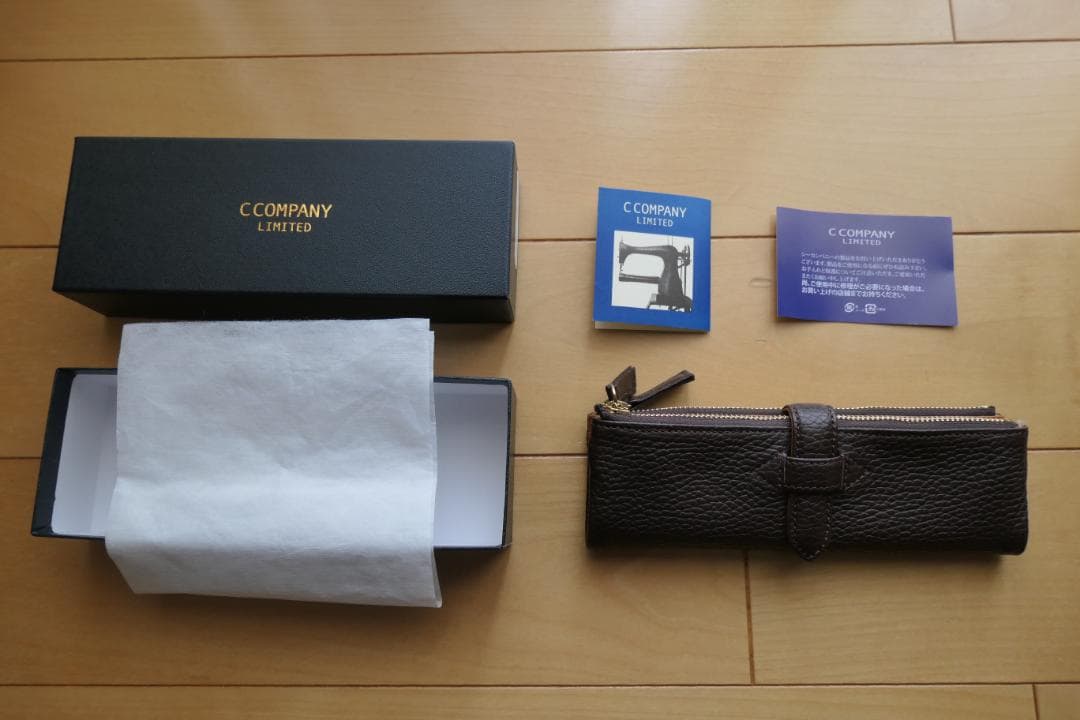 ルポ REPOS ペンケース 復刻版 ダークブラウン Cカンパニー