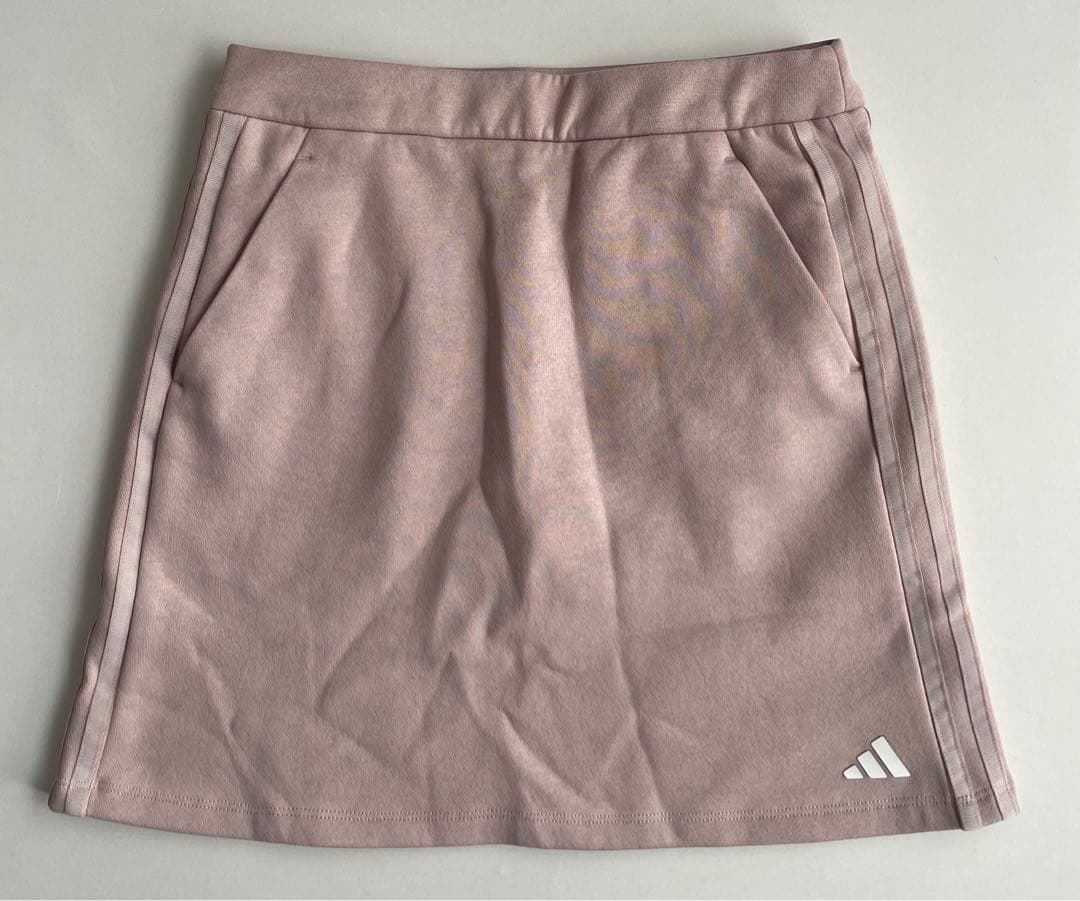 新品タグ付⛳️長袖トレーナー裏起毛セットアップ秋冬　アディダスゴルフ　スリーライン