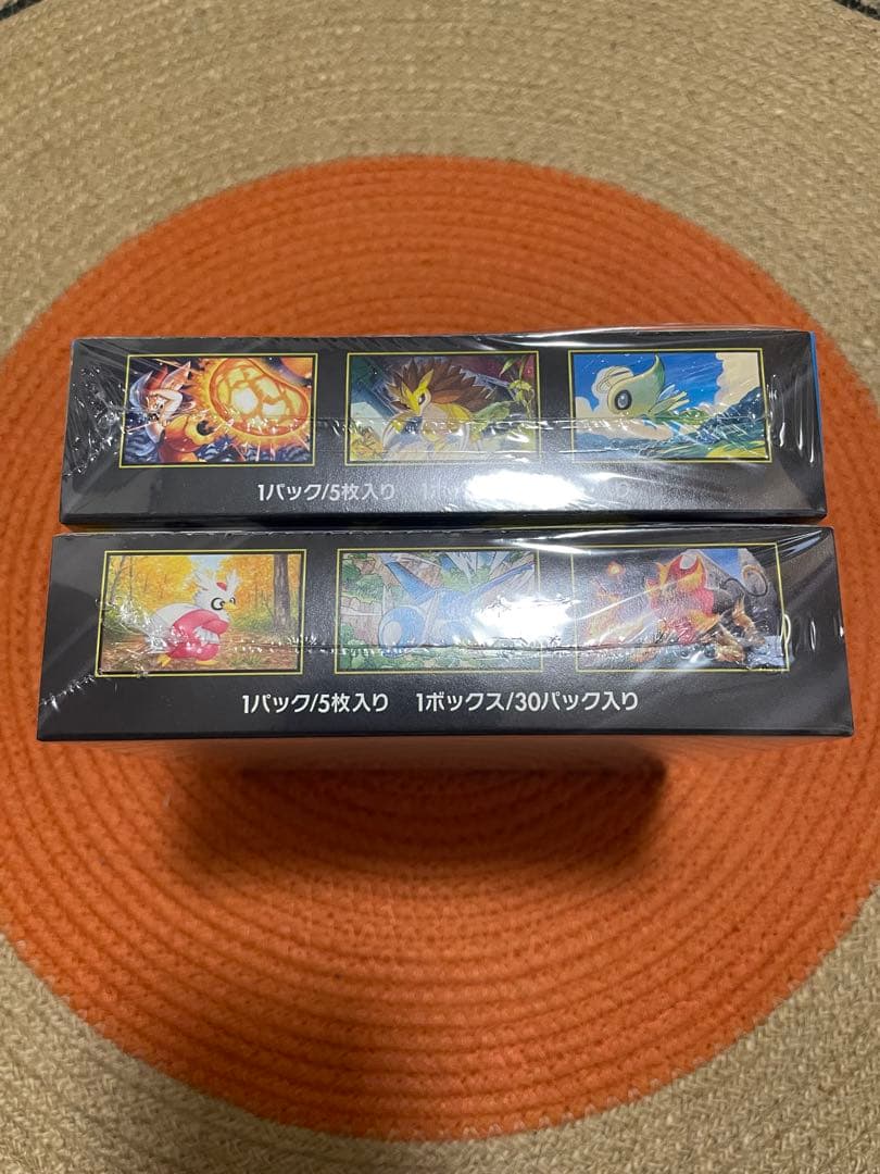 ポケモンカード メガブレイブ メガシンフォニア 各1BOX シュリンク付き