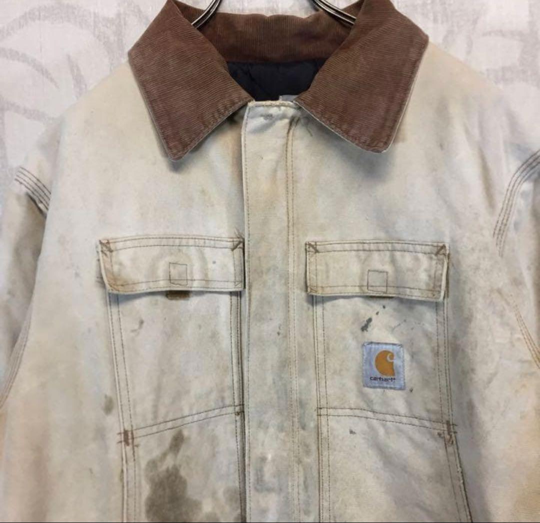 カーハート トラディショナル ジャケット デトロイト フェード ボロ サンタフェ