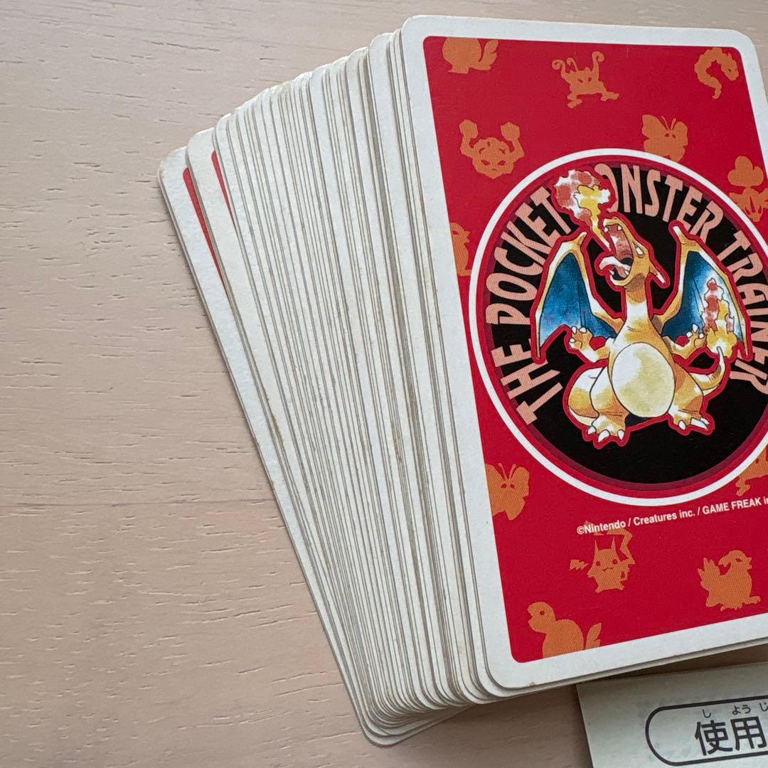 ポケモン トランプ 赤 緑　初期 ポケットモンスター