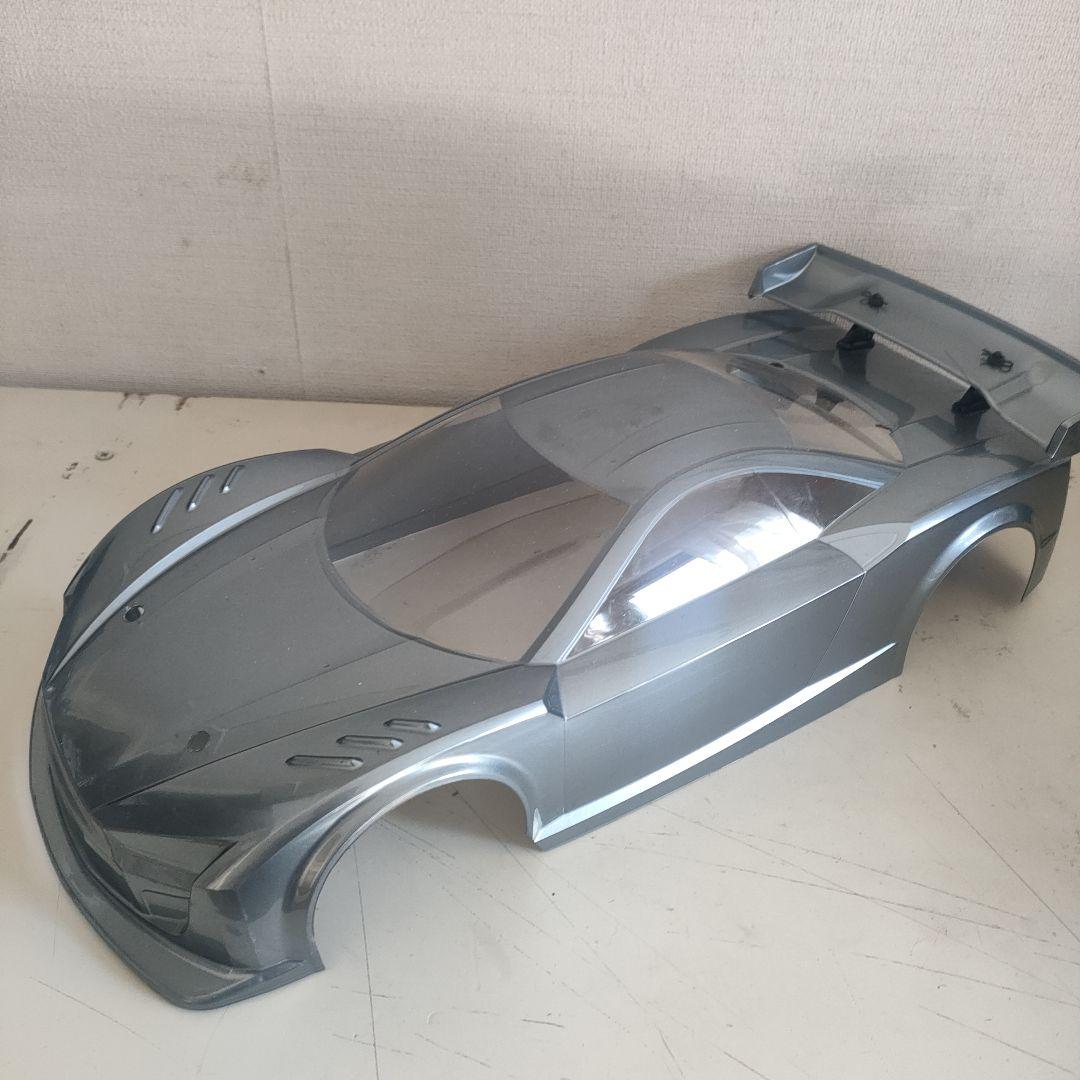 タミヤTA07シャーシ、モーター、ライキリボディ付き