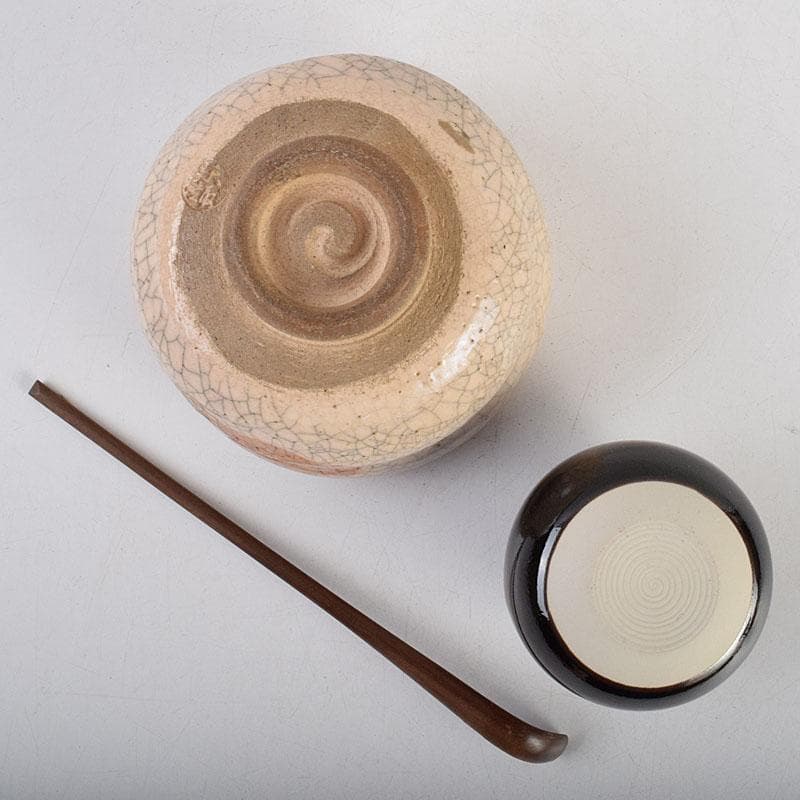 茶道具　桑茶箱　茶碗　棗　香合など　8点　一式　M　R9405