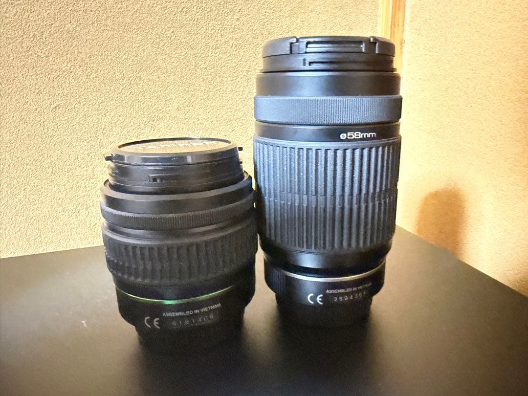 PENTAX K-7ダブルレンズ+ smc PENTAX-DA 50mmF1.8