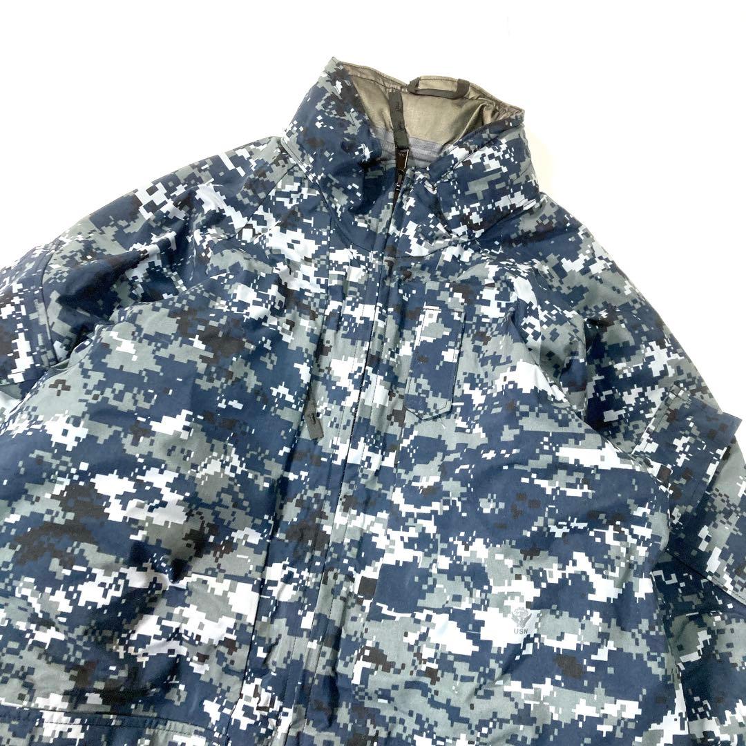 USNAVY ECWCS GEN2 デジタルカモ ゴアテックスパーカー M-XL