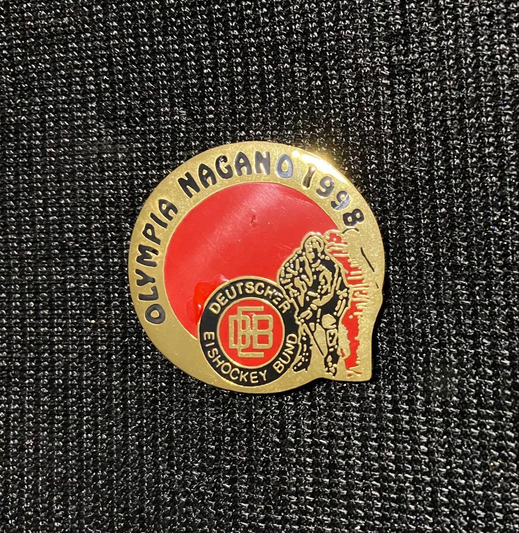 ☆入手困難☆ 1998長野オリンピックピンバッジ/German アイスホッケー