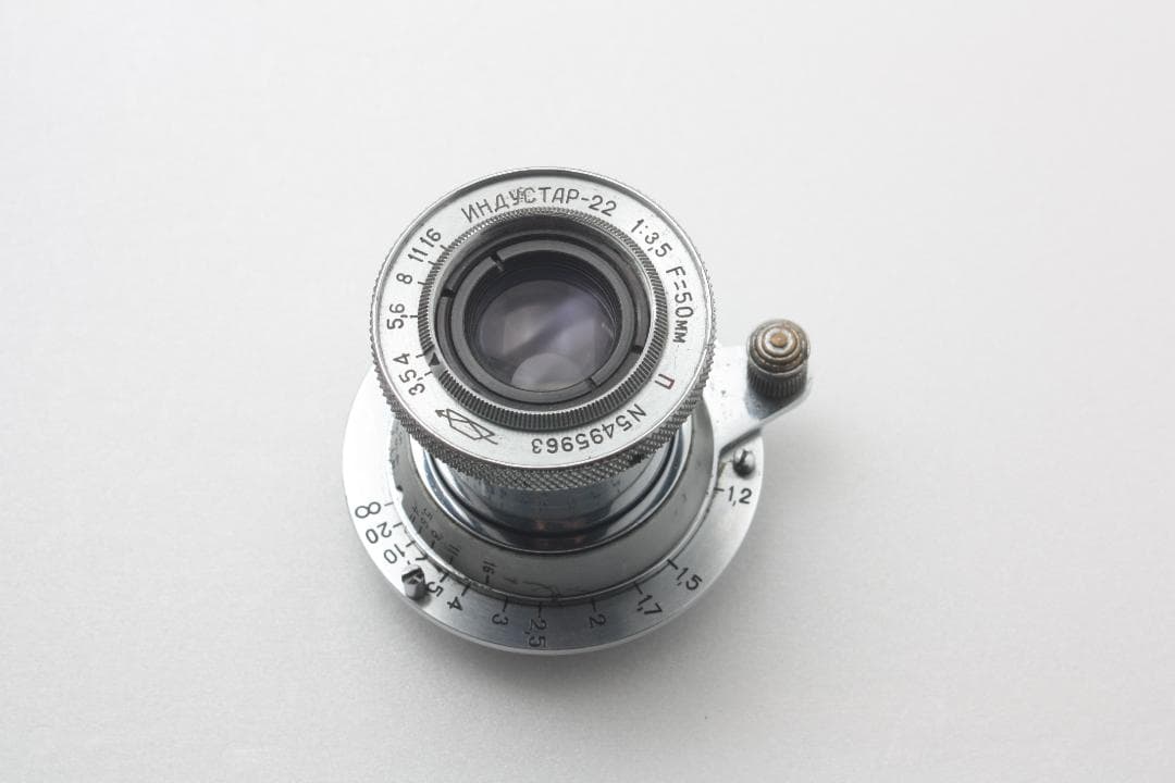 Industar-22 1:3.5 f=50mm 完動品 #309b