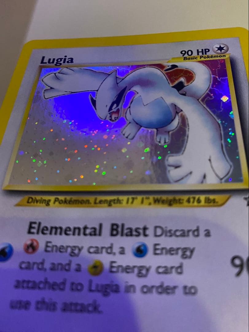 Lugia ルギア　ポケモンカード　9/111 英語版