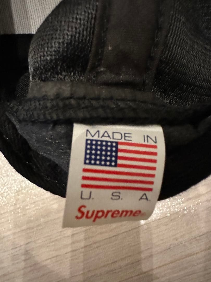 SUPREME キャップ　ロロピアーナ　ブラック