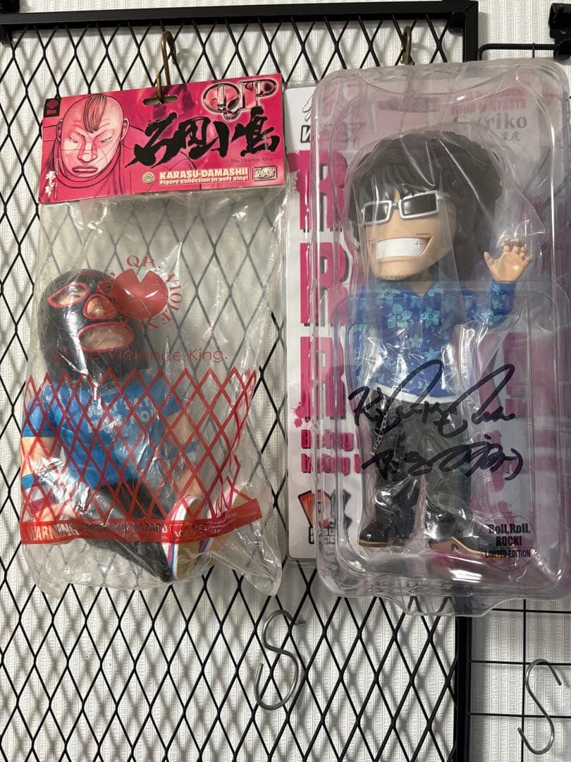 クローズ&worst QP フィギュア　glam 髙橋ヒロシ　ソフビ鴉魂