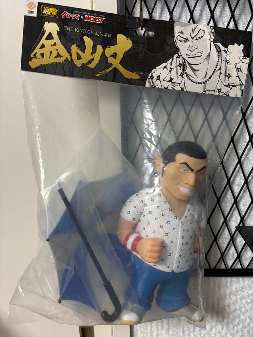 クローズ&worst QP フィギュア　glam 髙橋ヒロシ　ソフビ鴉魂