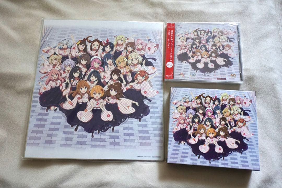 温泉むすめ CD&Blu-rayセット(サイン缶バッジ、名刺入れ付き)