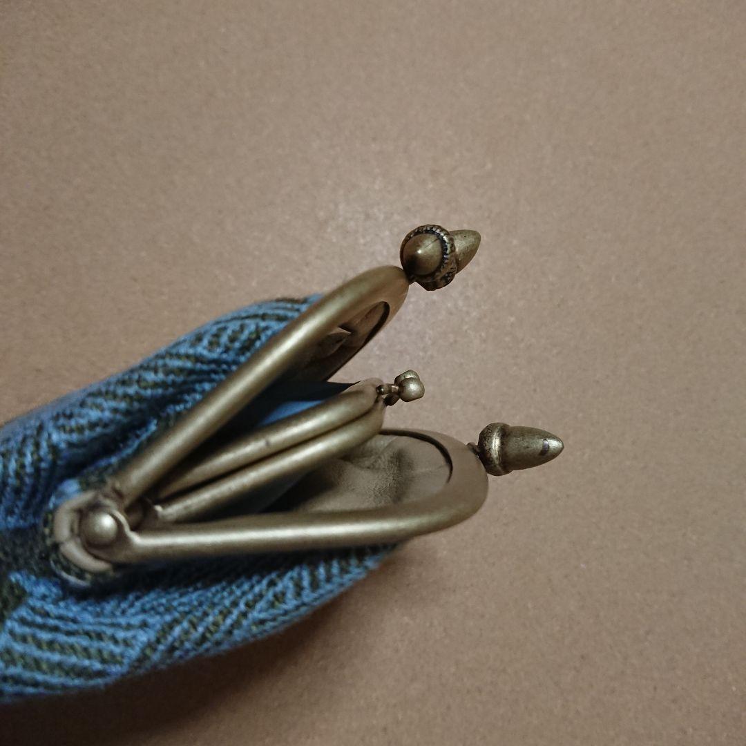 未使用 ミナ ペルホネン カドルパース hanakaze ハナカゼ がま口ポーチ