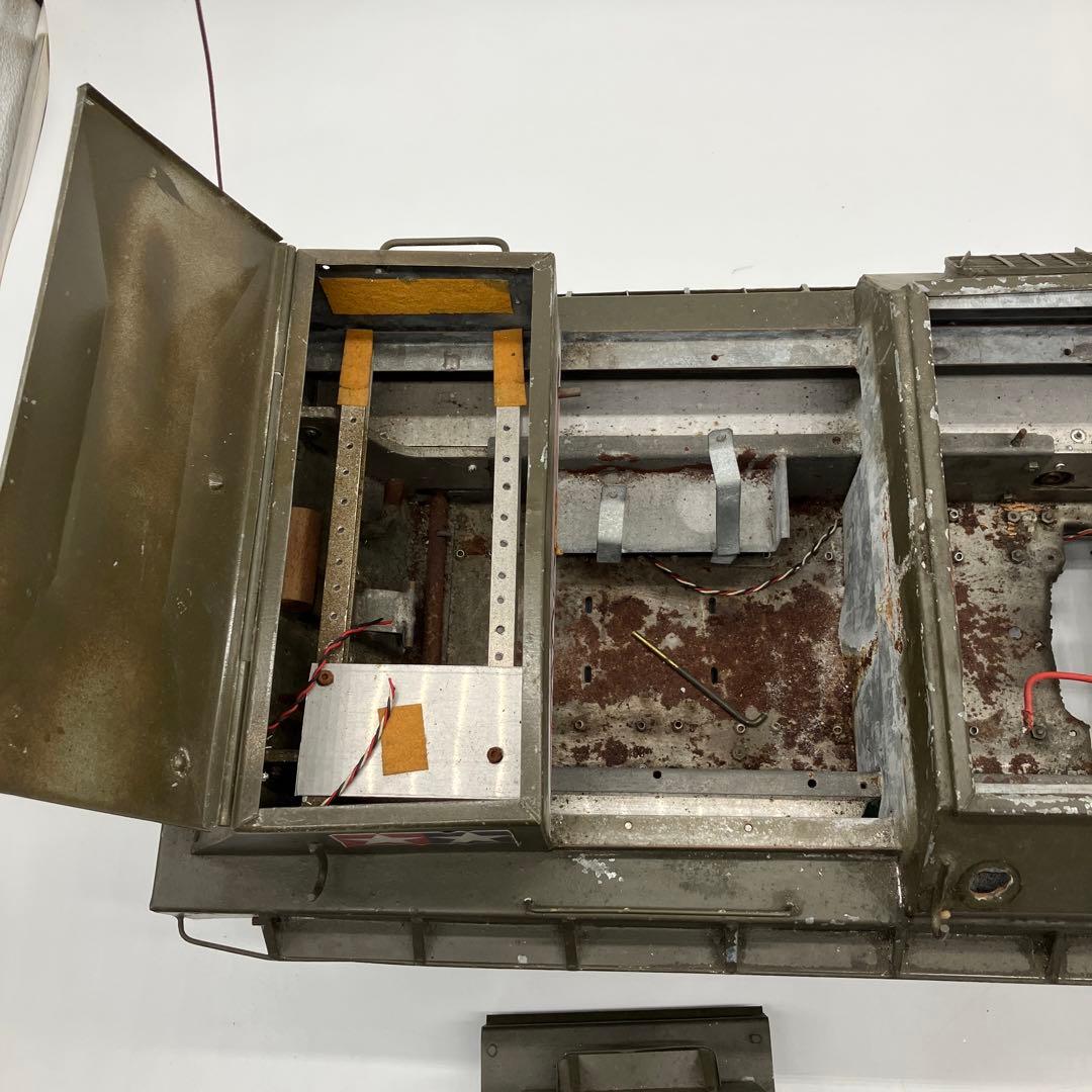 鉄製　キャタピラ　戦車　全長…約59㎝　三ツ星商店