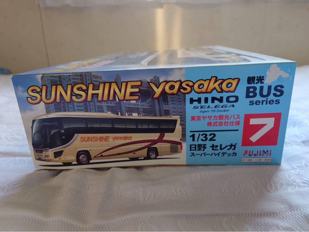 希少！日野セレガ　スーパーハイデッカ　東京ヤサカ観光バス（株）仕様　新品・未組立