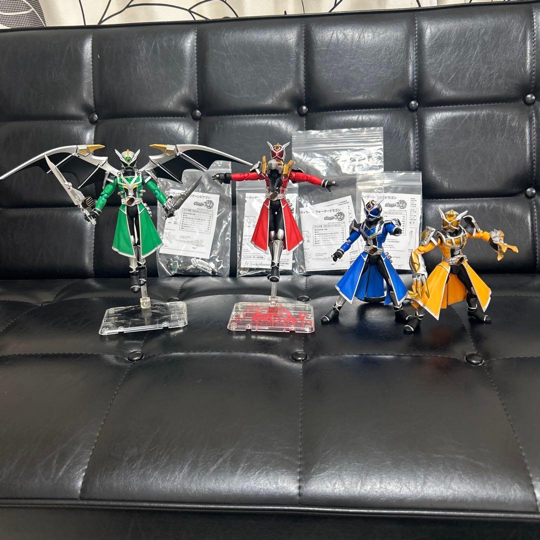 仮面ライダー ウィザード S.H.Figuarts 4点 オールドラゴンセット
