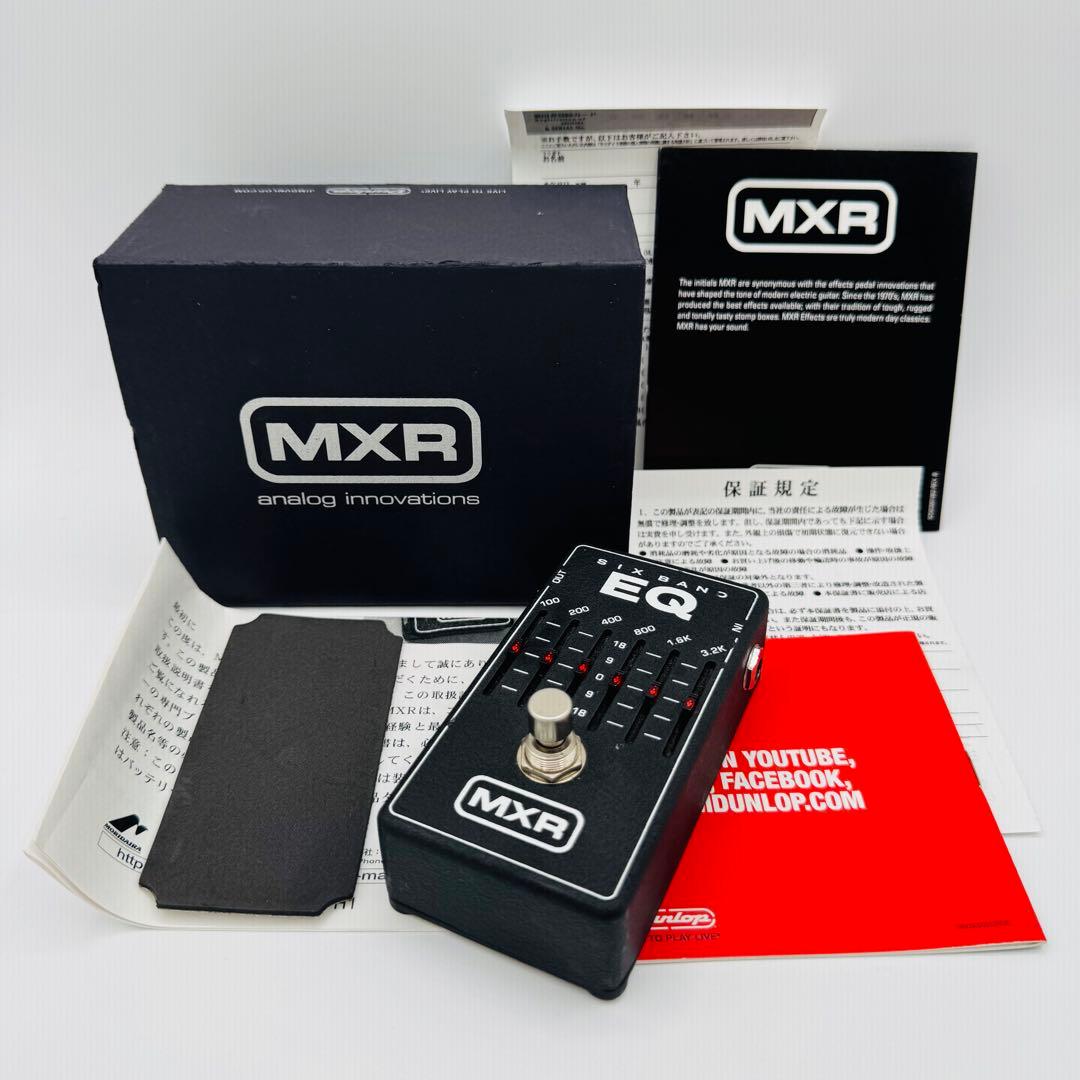 【極美品】MXR EQ M109 MOR イコライザー ギター エフェクター