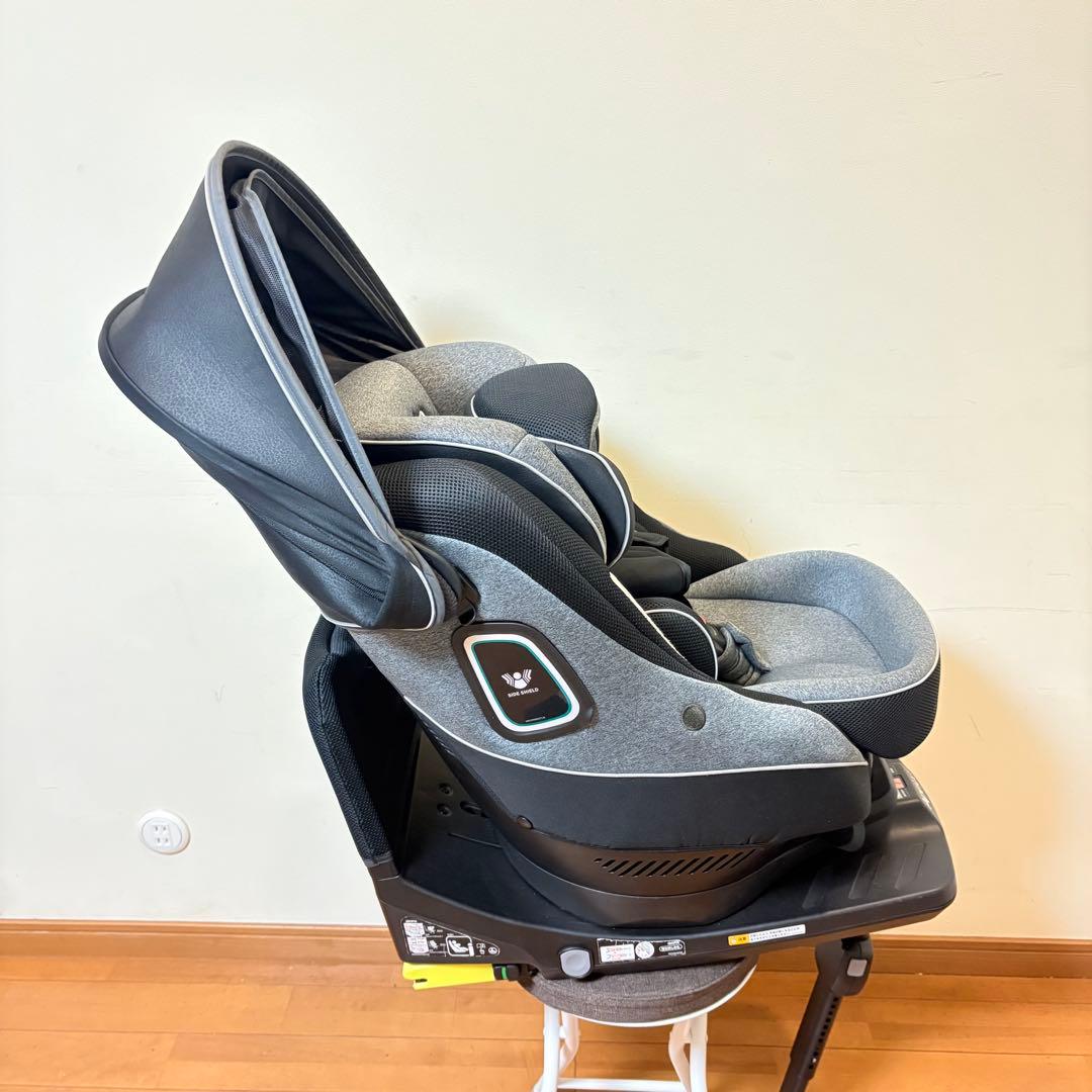 【匿名配送】Aprica クルリラ プラス 360° セーフティAB ブラック