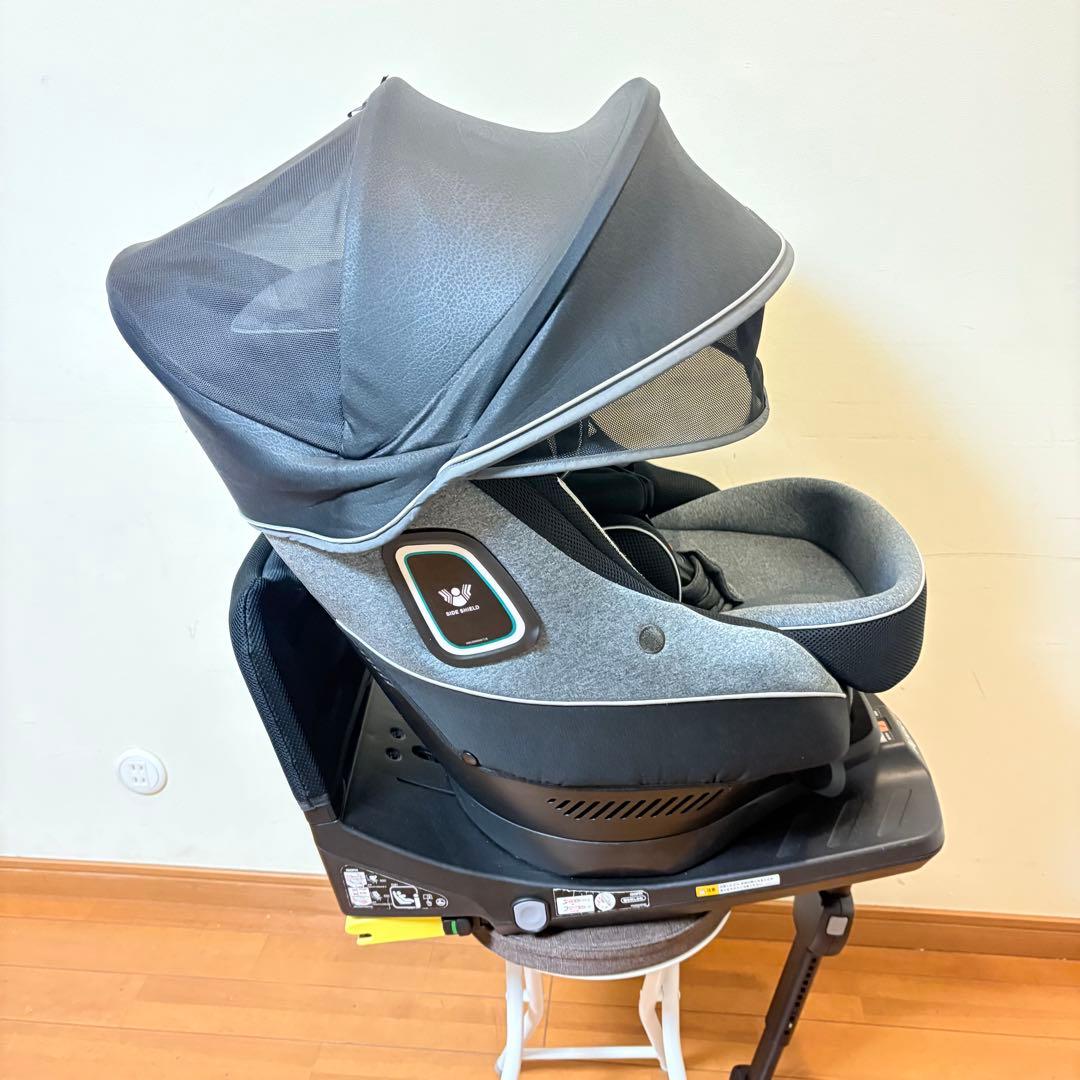 【匿名配送】Aprica クルリラ プラス 360° セーフティAB ブラック