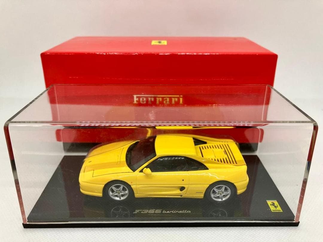 ★1/43★フェラーリ F355 ベルリネッタ★イエロー★京商★Ferrari★