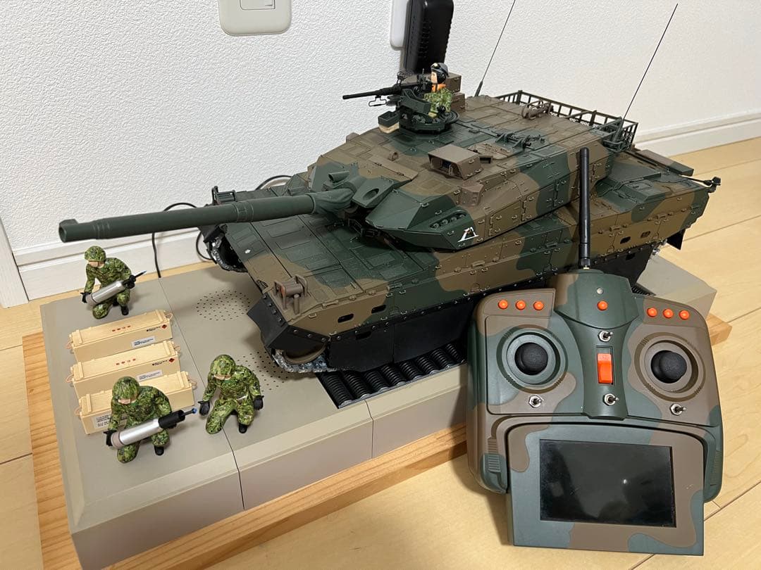 【完成品・動作確認済み】アシェット 週刊陸上自衛隊10式戦車をつくる