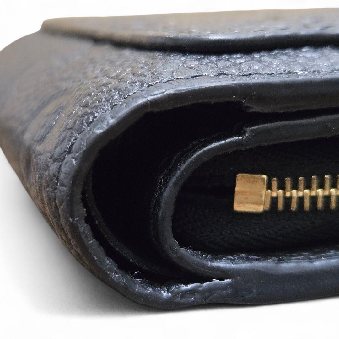 極美品✨ヴィトン 二つ折り財布 アンプラント ポルトフォイユ クレア ノワール