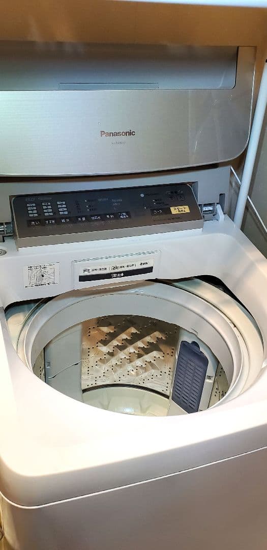 Panasonic 縦型洗濯機 8kg na-fa80h3
