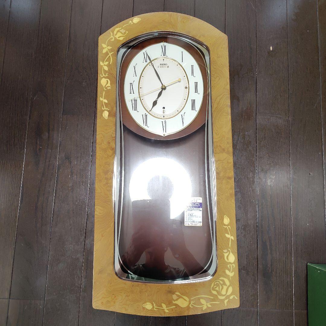 木製電波掛時計 Hi-Fi音楽付き