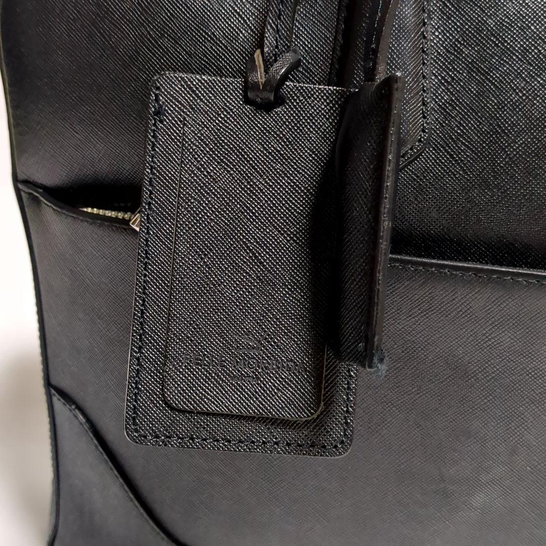 ✨ペッレモルビダ✨ビジネスバッグ キャピターノ レザー ブラック 2way ロゴ