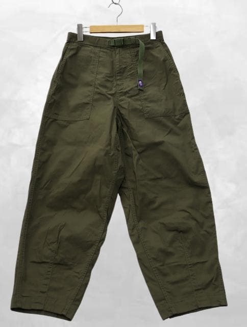 ノースフェイス パープルレーベル リップストップ ワイド クロップド パンツ