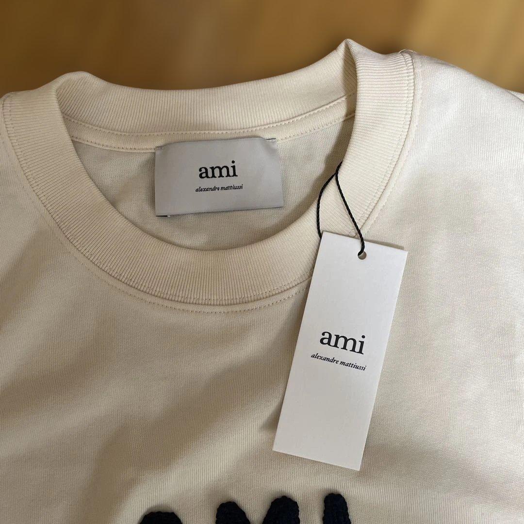 ami AMI PARIS パッチロゴ Tシャツ新品未使用jun_6‼️