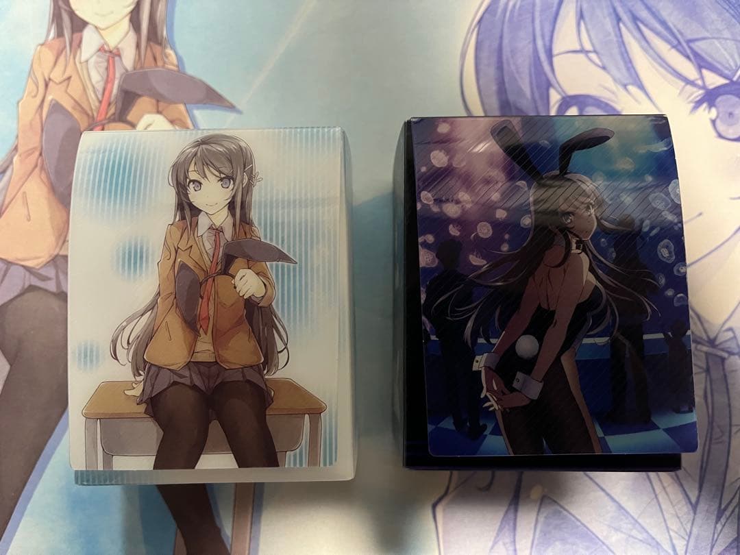 青春ブタ野郎 スリーブ デッキケース プレイマット ストレージボックス サプライ